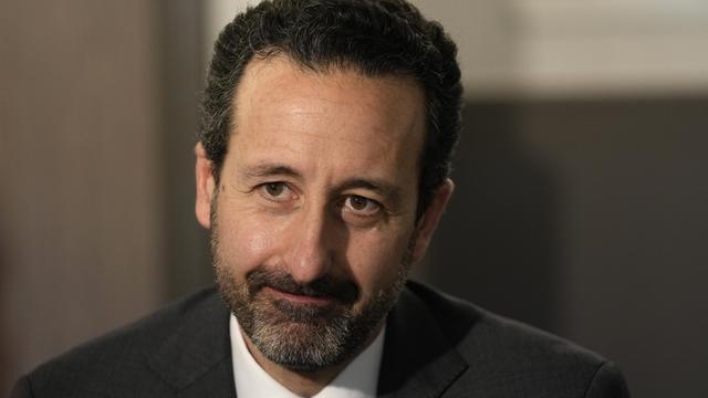 Le directeur général du CICR Robert Mardini passera la main en mars prochain. [KEYSTONE - KAMRAN JEBREILI]