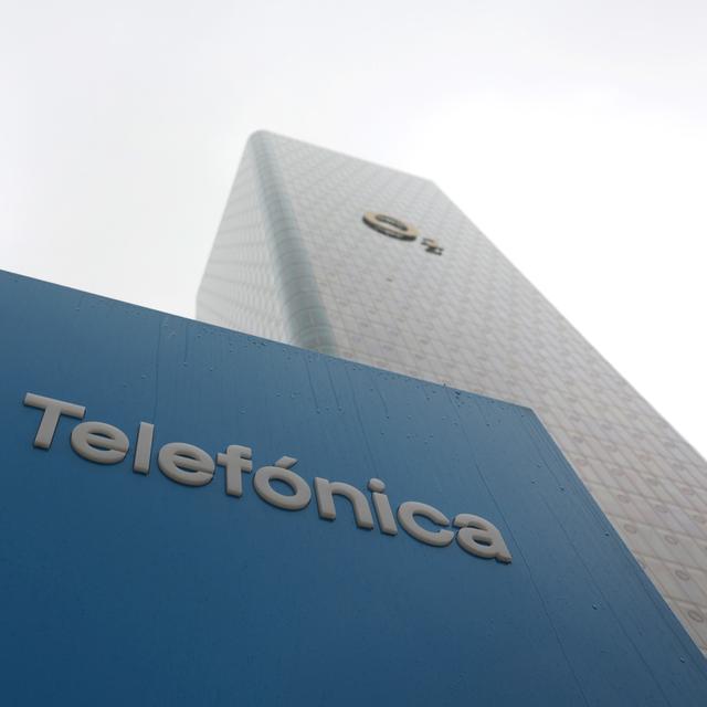 Le groupe de télécoms Telefónica a annoncé la suppression de près de 5100 postes en Espagne. [Keystone - Karl-Josef Hildenbrand]