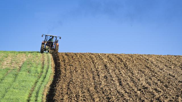 La Confédération veut allouer un peu moins d'argent à l'agriculture. [Keystone - Marcel Bieri]