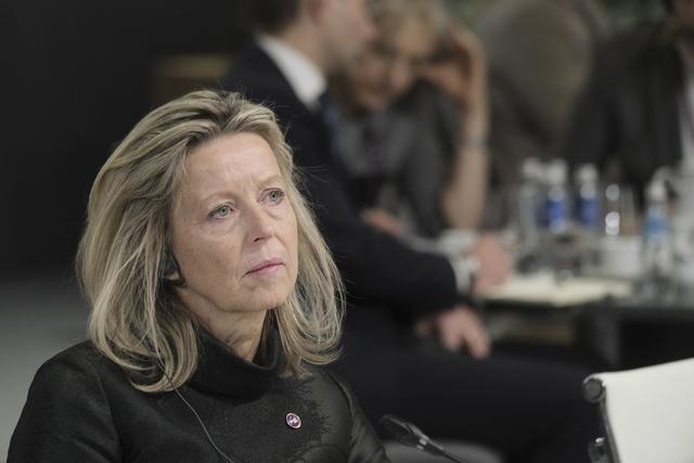 La ministre de la défense hollandaise Kajsa Ollongren. [Keystone - Valda Kalnina]