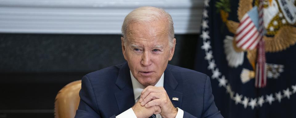 Joe Biden photographié ici le 21 novembre 2023. [AP Photo / Keystone - Evan Vucci]