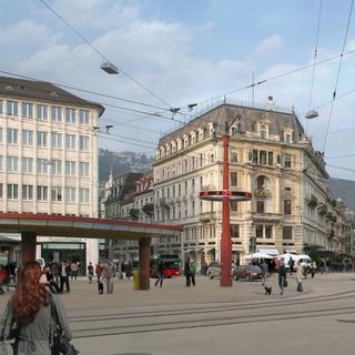 L’Association Transport et Environnement met à nouveau sur l'agenda de la mobilité urbaine le projet d'un "Regiotram" pour se déplacer en ville de Bienne. [Groupe Emch+Berger - DR]