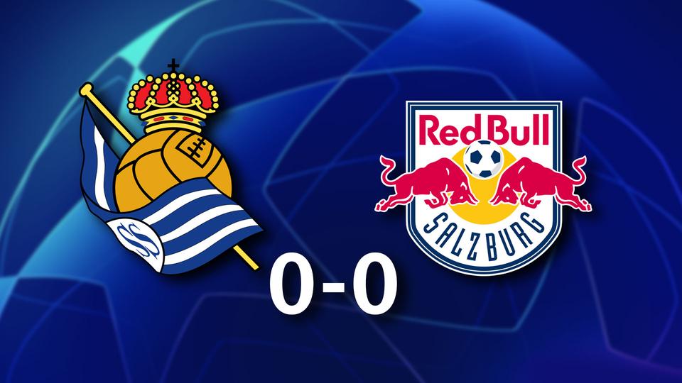 5e journée, Real Sociedad - Salzburg (0-0) : La Real Sociedad et l'Inter Milan devront se départager la première place