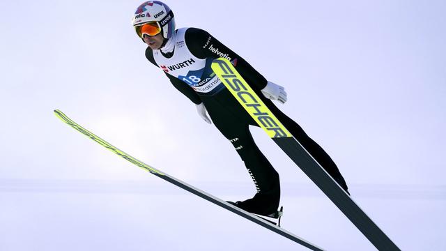 Simon Ammann retrouve une seconde jeunesse à Planica. [Darko Bandic]