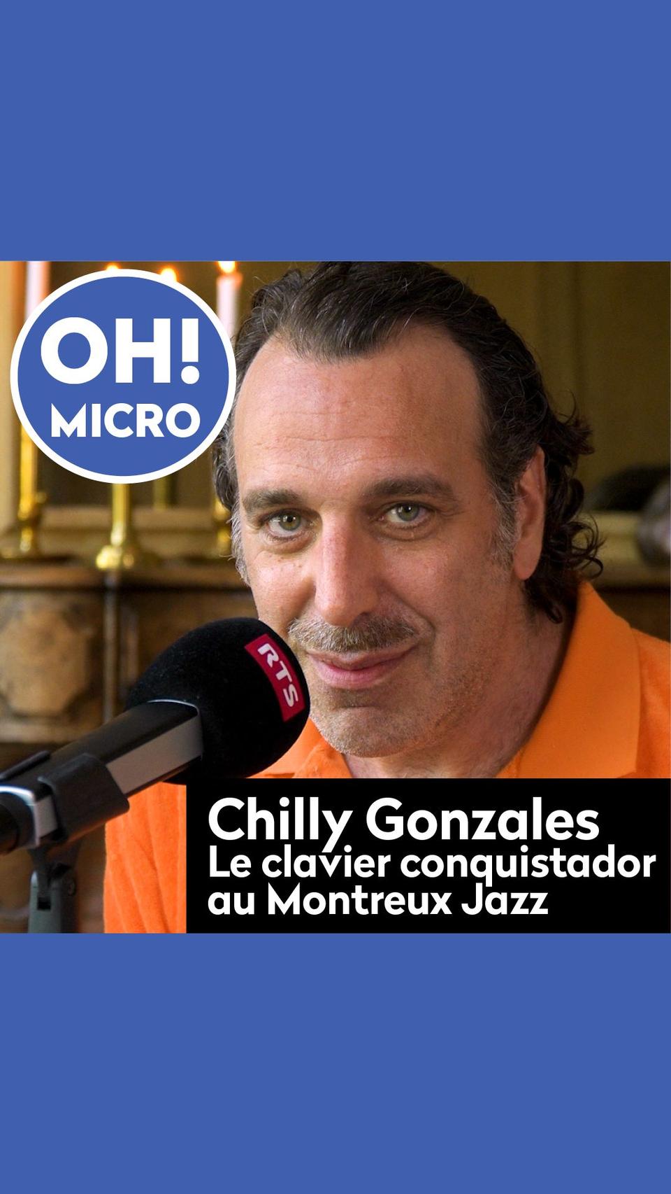 Chilly Gonzales dans "Oh ! Micro". [Société Ecran]