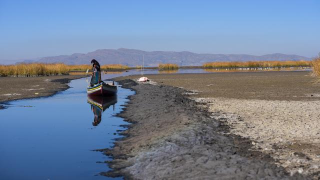 Le lac Titicaca en Bolivie est en alerte sécheresse depuis la fin du mois de juillet [Reuters - Claudia Morales]