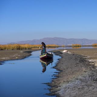 Le lac Titicaca en Bolivie est en alerte sécheresse depuis la fin du mois de juillet [Reuters - Claudia Morales]