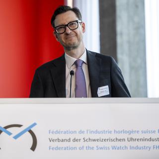 Yves Bugmann a été élu jeudi à la tête de la Fédération horlogère suisse. [Keystone]