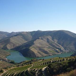 Vue de la vallée du Douro au Portugal. [Creative Commons - Valenite]