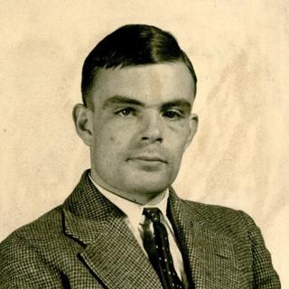 Alan Turing (1912-1954) à l'Université de Princeton aux Etats-Unis, 1936. [Domaine public]