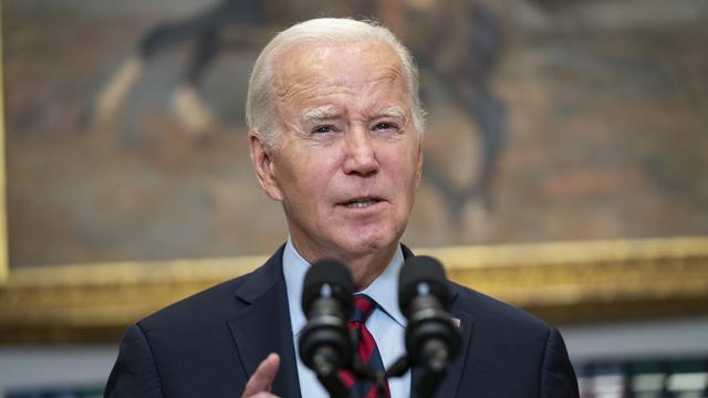 Le président américain Joe Biden le 4 octobre 2023 à Washington. [Keystone/AP Photo - Evan Vucci]