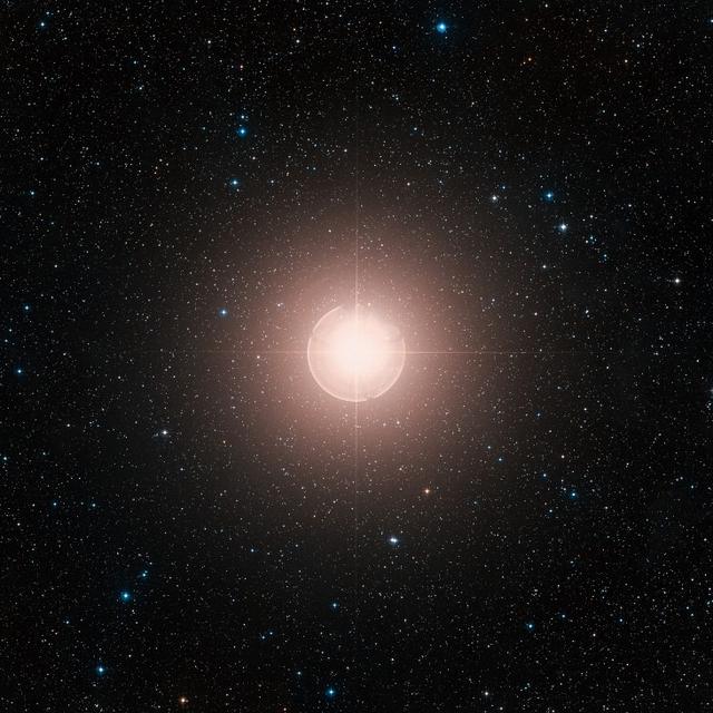 L'étoile Bételgeuse. [AFP - Handout / EUROPEAN SOUTHERN OBSERVATORY]