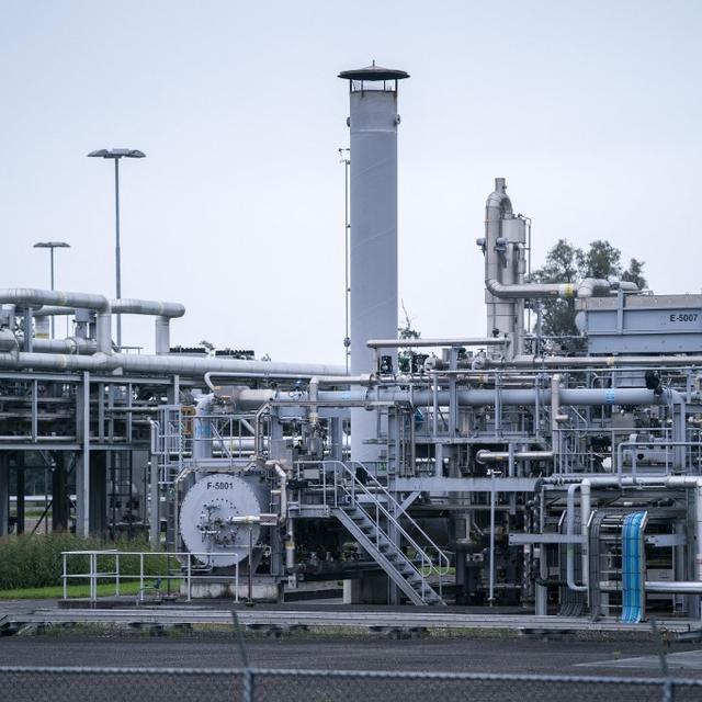 L'un des sites d'extraction du gaz du gisement de Groningue, aux Pays-Bas. [AFP - ANP JEROEN JUMELET]