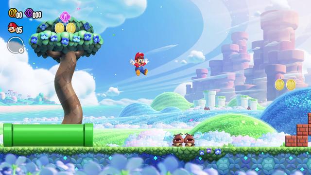 Une image du jeu vidéo "Super Mario Bros. Wonder". [Nintendo]