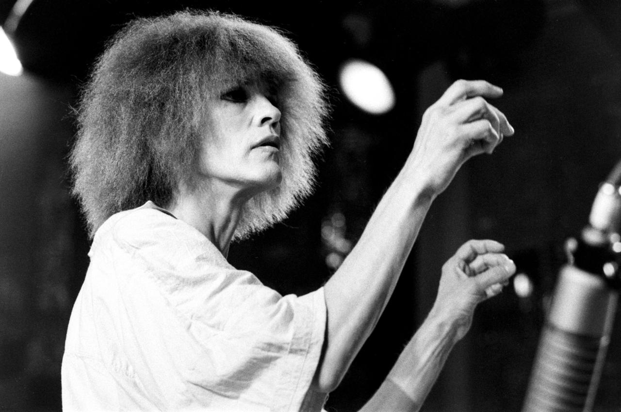 Carla Bley au Montreux Jazz Festival le 20 juillet 1984. [Keystone - STR]