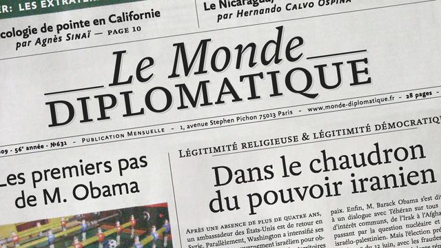 Le Monde Diplomatique. [Wikicommons/ CC-BY-2.0 - FontShop from USA]