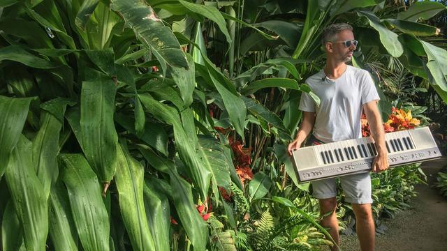 Le pianiste Léo Tardin. [Xavier Ripolles]