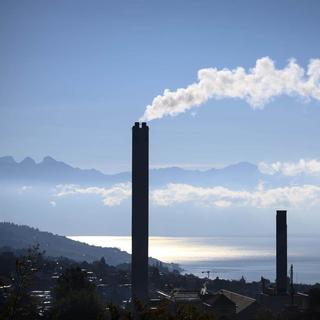 Deux entreprises suisses ont été accusées de publicité mensongère par la Commission suisse pour la loyauté qui estime que leur "neutralité carbone" ne peut pas être prouvée. [Keystone - Laurent Gillieron]