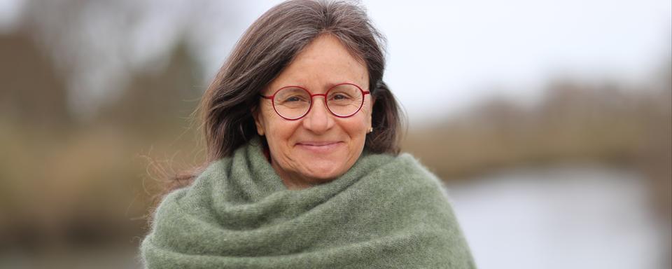 L'astrophysicienne Corinne Charbonnel, professeure ordinaire au Département d'astronomie de la Faculté des sciences de l'Université de Genève. [UNIGE]