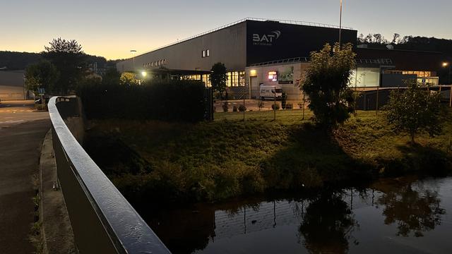 L'usine BAT à Boncourt. [RTS - Gaël Klein]