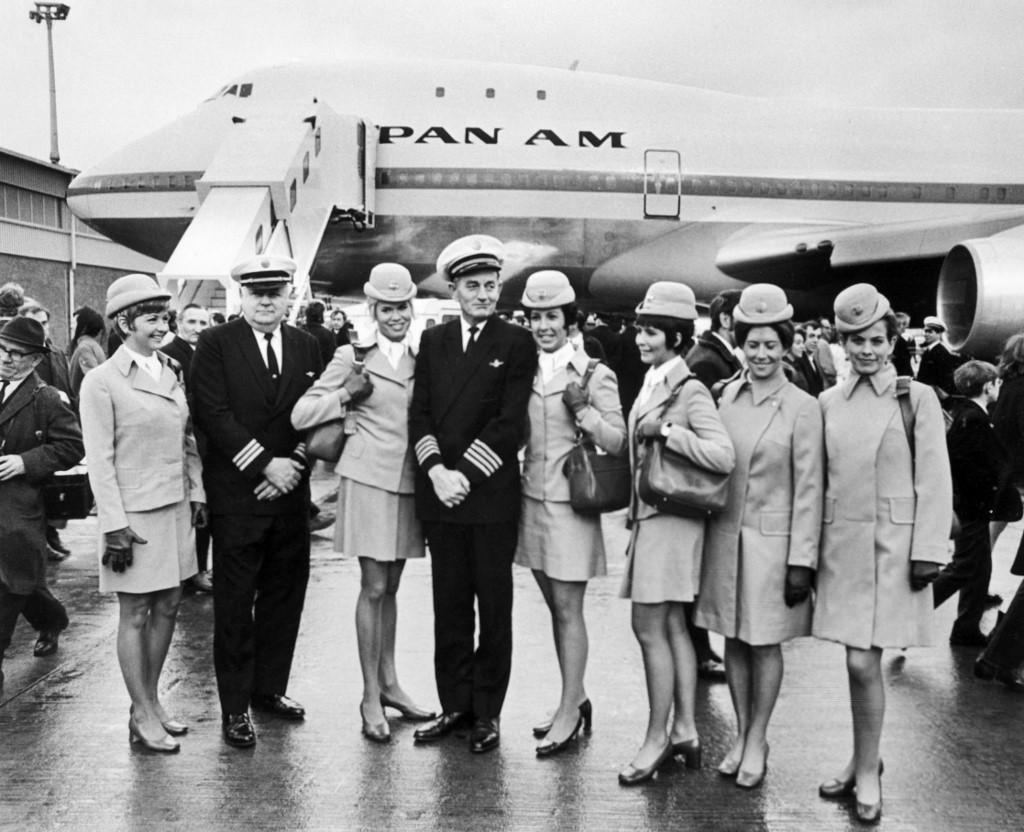 Le premier vol commercial du Boeing 747 a été opéré par la Pan American Airways. [AFP - Central Press]