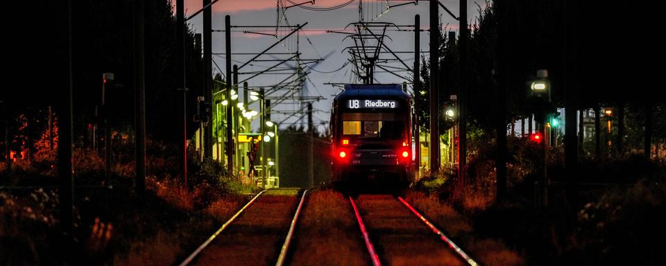 Un métro à Francfort. [Keystone - Michael Probst]