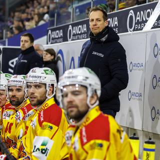 Le coach des Biennois Antti Törmänen souffre d'un nouveau cancer. [Keystone - Patrick B. Kraemer]