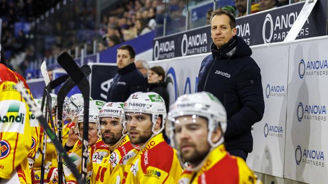 Le coach des Biennois Antti Törmänen souffre d'un nouveau cancer. [Keystone - Patrick B. Kraemer]