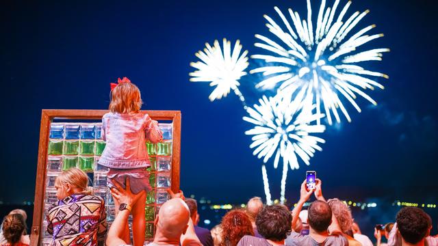 Le Jura, Berne et Vaud autorisent les feux le 1er Août, mais avec prudence. [Keystone - Valentin Flauraud]