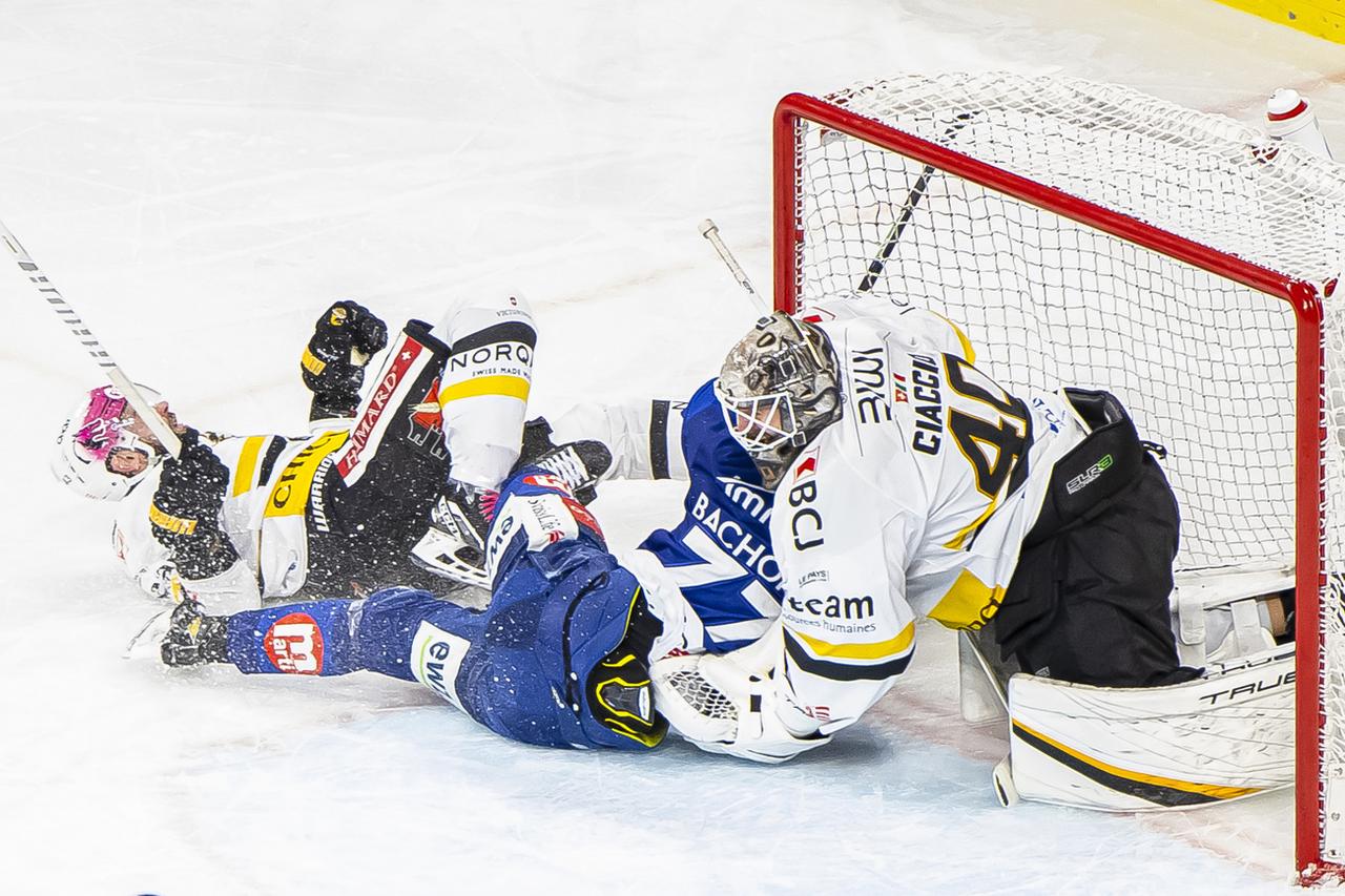 Damiano Ciaccio a été héroïque contre Zurich. [KEYSTONE - Michael Buholzer]