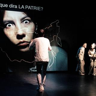 Une image du spectacle "Nous ne sommes plus", de la metteuse en scène Tatiana Frolova. [DR - Julie Cherki]
