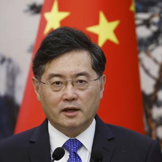 Le ministre chinois des Affaires étrangères a été limogé (photo d'illustration). [ap photo/Keystone - Thomas Peter]