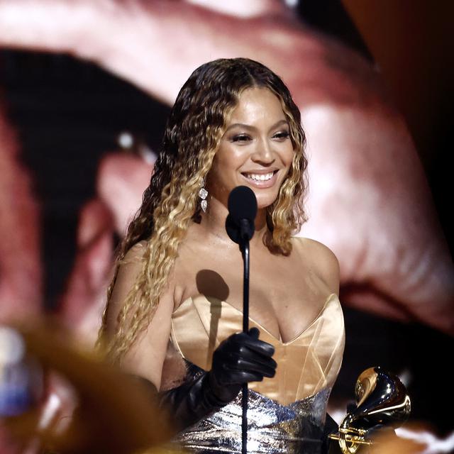 Beyoncé est devenue l'artiste la plus couronnée de tous les temps aux Grammy Awards, à Los Angeles. [AFP - Emma McIntyre]