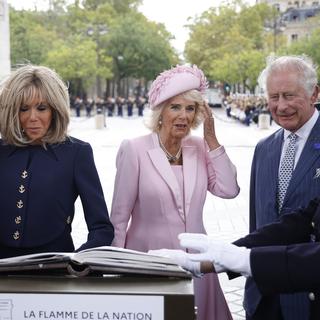 Le roi Charles III en visite d’Etat en France. [AP Photo/Keystone - Yoan Valat]