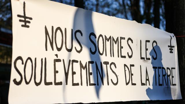 Le gouvernement français dissout le mouvement les Soulèvements de la Terre. [Keystone - Mohammed Badra]