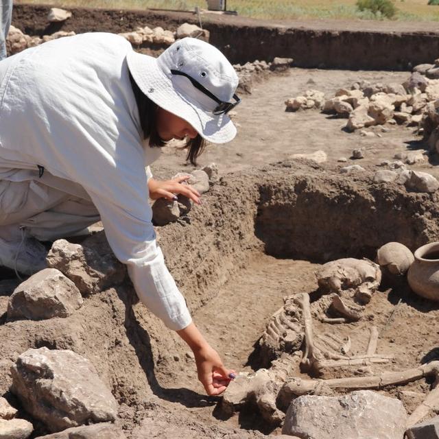 Métier archéologue. [AFP - ©Mehmet Siddik Kaya / ANADOLU AGENCY]