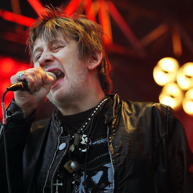 Shane Mc Gowan, le chanteur irlandais du groupe The Pogues est décédé. [AFP - Fred Tanneau]