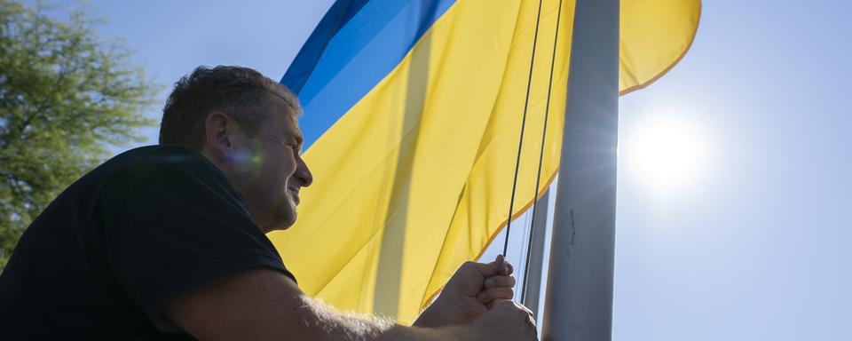 L'Ukraine fête son jour de l'Indépendance. [Keystone/EDA - Pascal Lauener]