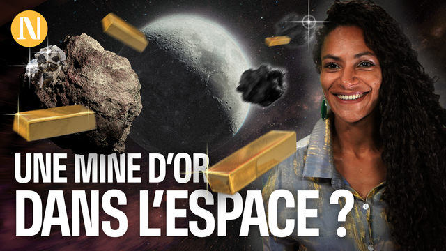 Astéroïdes, Lune: existe-t-il des mines d’or dans l’espace? [RTS]