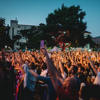 La foule lors du Vibiscum Festival en 2022. [William Gammuto Sarl - © Emmanuel Denis]