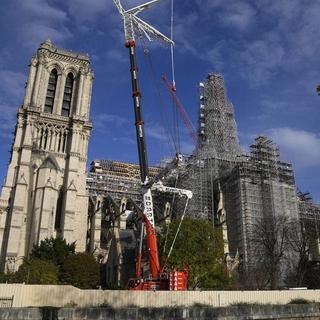 La cathédrale Notre-Dame de Paris. [Keystone - AP Photo/Michel Euler]