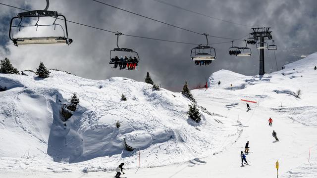 Vail Ressorts rachète le domaine skiable de Crans-Montana. [KEYSTONE - JEAN-CHRISTOPHE BOTT]