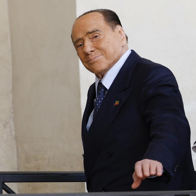 L'inquiétude reste vive pour Silvio Berlusconi, qui serait atteint de leucémie. [EPA - Fabio Frustaci]