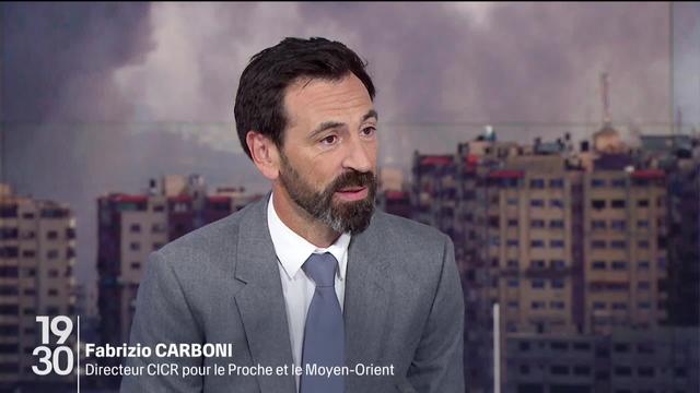 Situation humanitaire à Gaza, les explications de Fabrizio Carboni,directeur du CICR pour le Proche et le Moyen-Orient