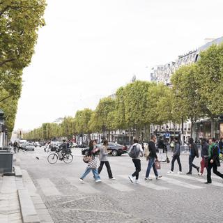 L'avenue des Champs-Elysées va être rénovée. [AFP - Fiora Garenzi]