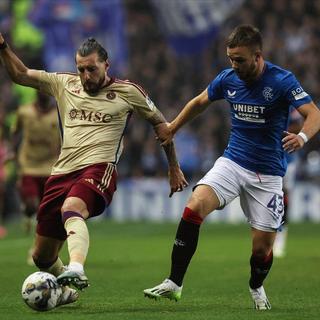 A l'image de Yoan Severin, la défense servettienne devra se montrer impériale contre les Rangers. [Imago]