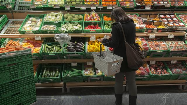 Coop veut importer des fruits et légumes d'Albanie [Keystone - Christian Beutler]