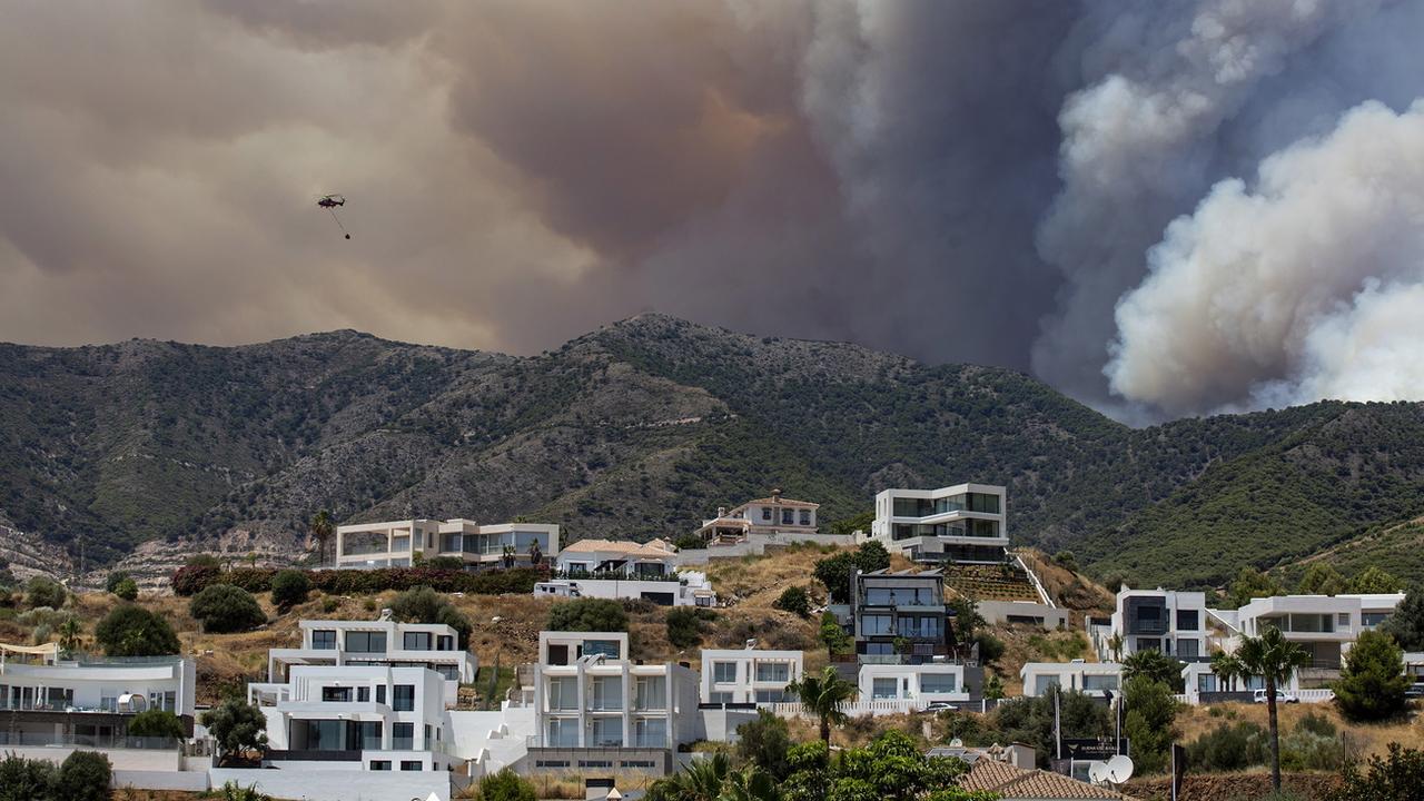 La sécheresse a provoqué plusieurs incendies en Espagne ces derniers mois. [Keystone - Daniel Perez]