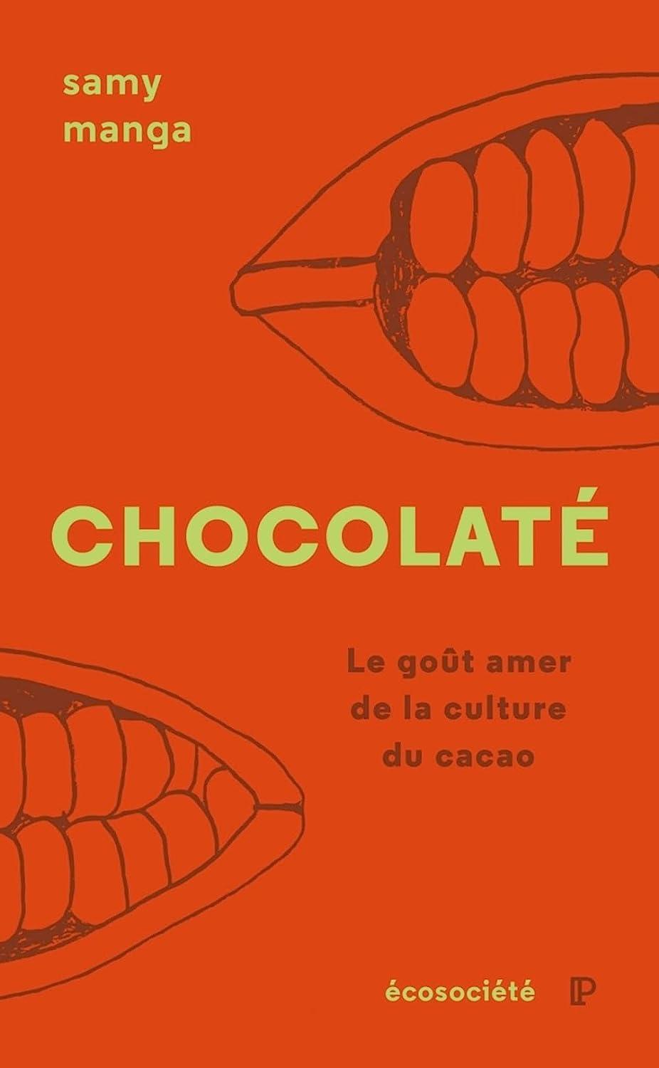 La couverture du livre "Chocolaté" de Samy Manga. [Editions Ecosociété]