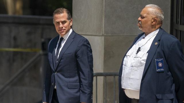 Hunter Biden, photographié à la sortie d'un tribunal du Delaware le 26 juillet 2023. [Keystone - Shawn Thew]